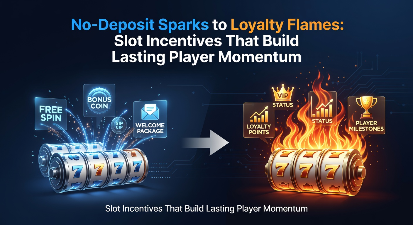Vibrant slot reels igniting with bonus sparks transitioning to roaring loyalty flames, symbolizing player progression from no-deposit trials to enduring engagement